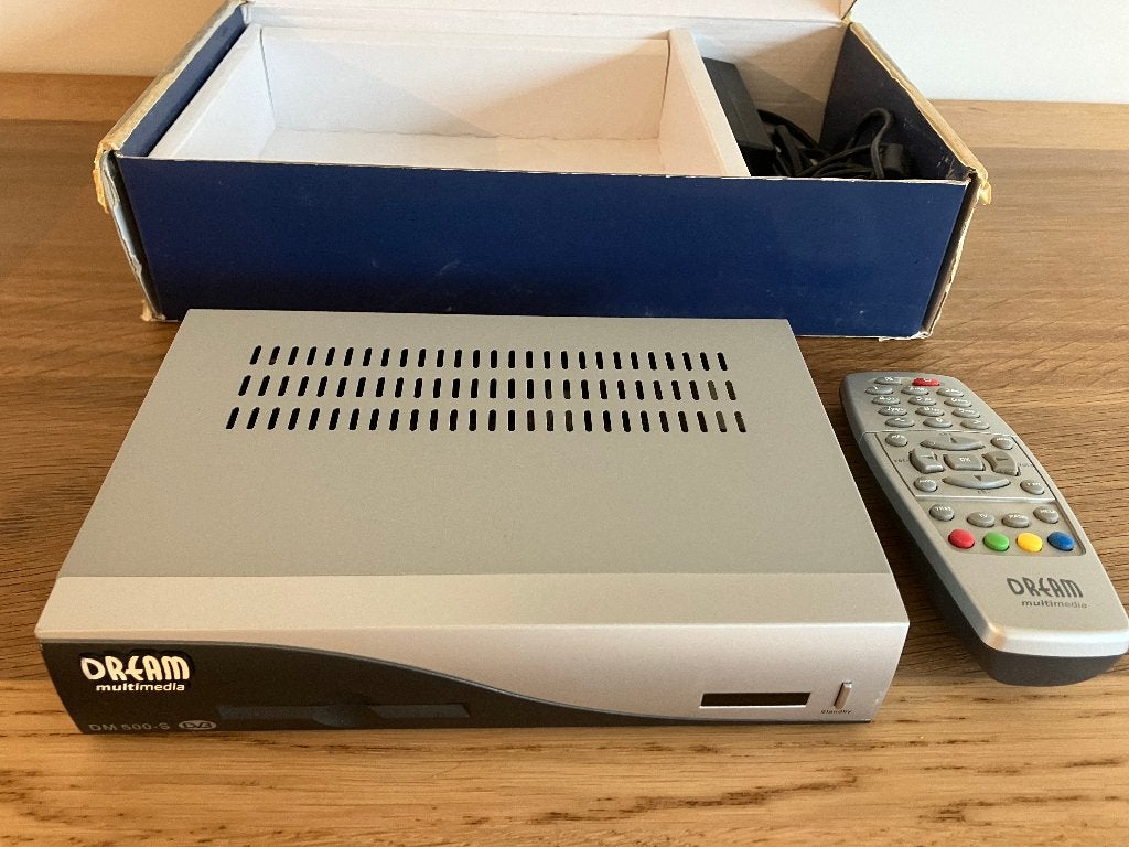 Récepteur d'antenne satellite/satellite Dreambox DM 500 S, Enlèvement ou Envoi, Utilisé, Accessoires d'antenne (parabolique), Dreambox