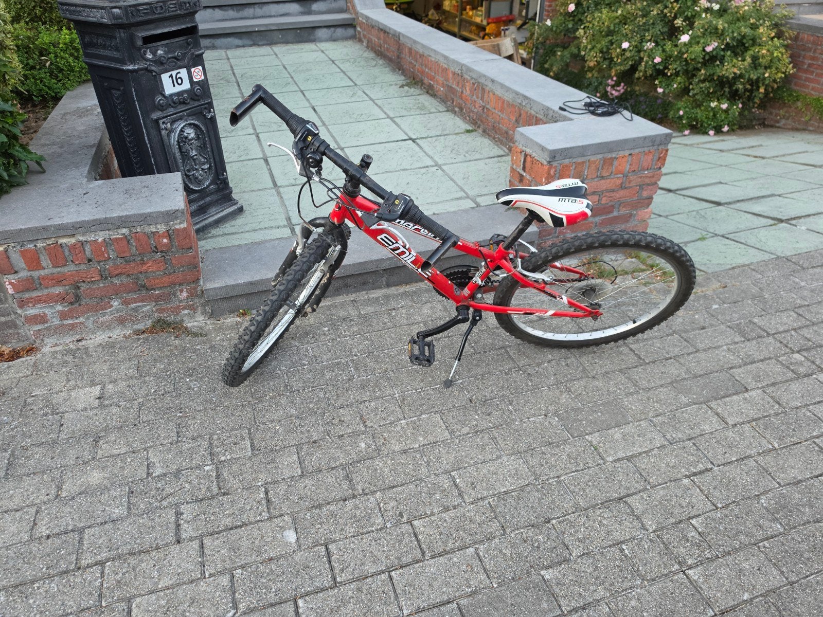 Mountainbiken voor kinderen, Ophalen
