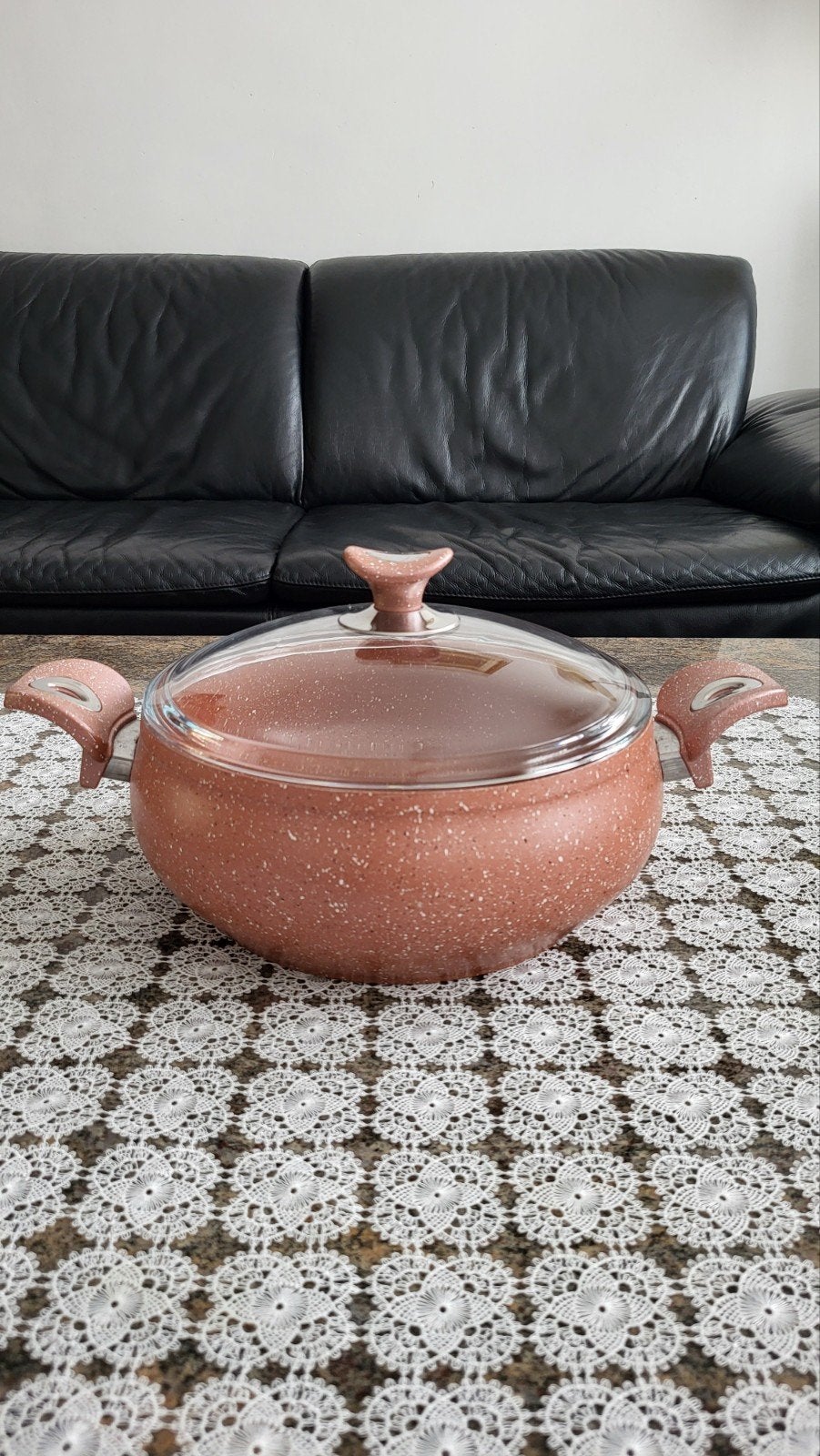 Prachtige kookpot met glazen deksel, Huis en Inrichting, Ophalen of Verzenden