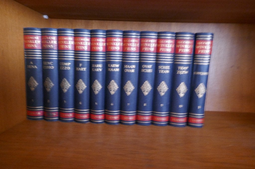 Winkler prins encyclopedie, Livres, Enlèvement, Utilisé, Général
