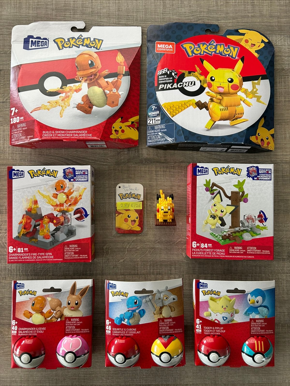 Des Pokémon construisent et combattent, Enlèvement ou Envoi, Neuf, Autres types