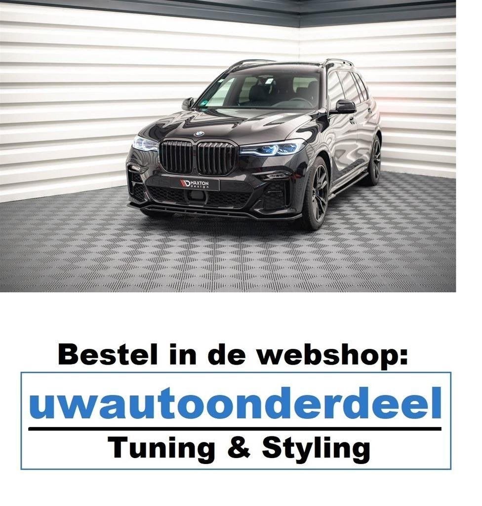 Maxton Design BMW X7 G07 M Pack Spoiler Lip Splitter, Autos : Divers, Tuning & Styling, Envoi