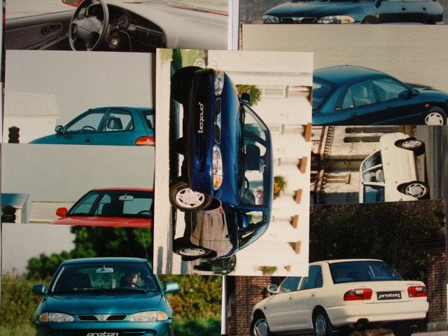 Proton 300 400 Mitsubishi 1995 Photo de presse, Envoi, Neuf, Voitures