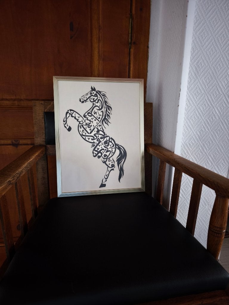 Grafische kunst, Overige materialen, 32 cm, Overige typen, Handgemaakt