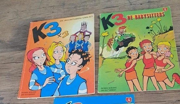 2 K3 strips, Boeken, Ophalen of Verzenden, Gelezen, P. Roelens; J. Ruysbergh