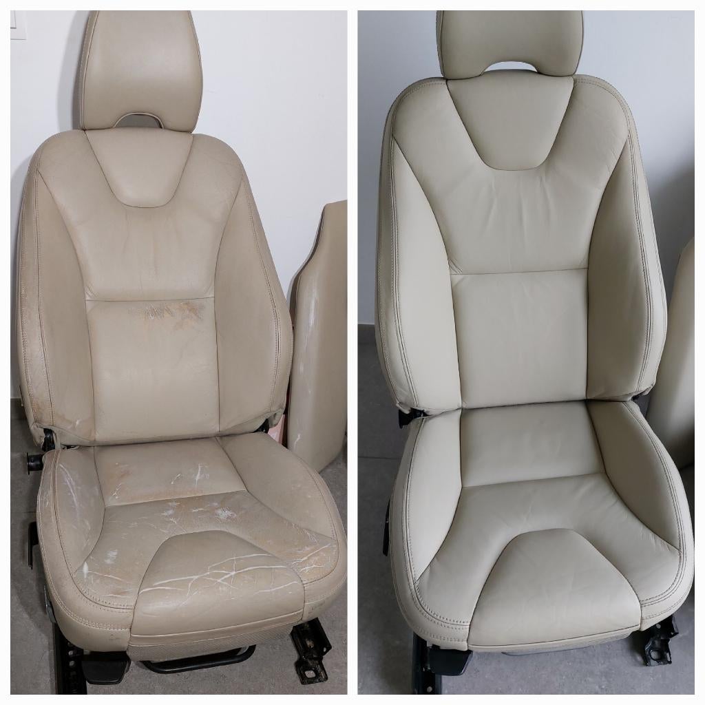 Herstel en lakken van lederen auto-interieur, Garantie, Autres travaux