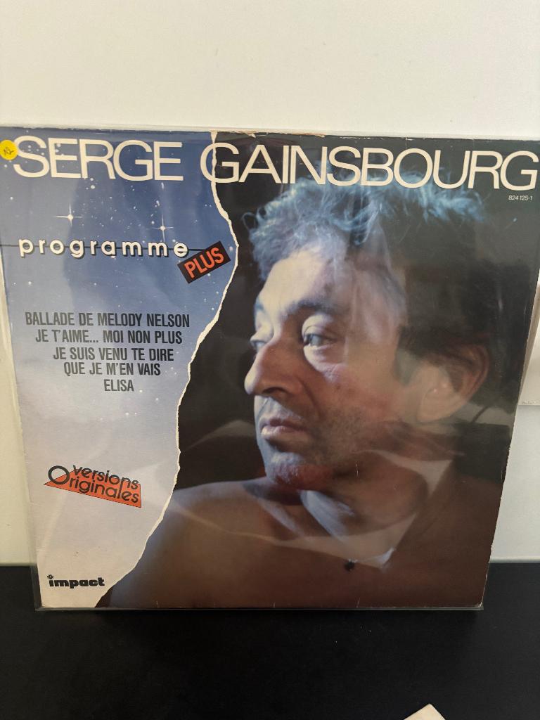 LP - Serge Gainsbourg - Programme Plus, Enlèvement ou Envoi, Utilisé, 12 pouces