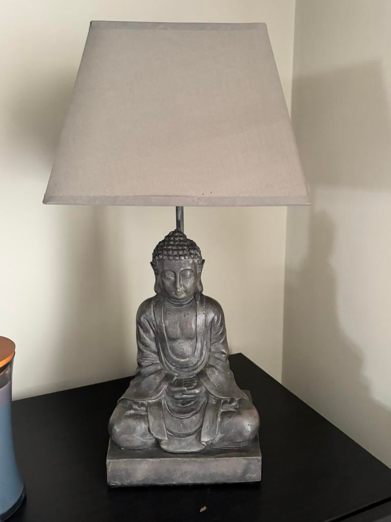 Lampe à poser bouddha ( maison non fumeur ), Enlèvement, Comme neuf, Synthétique, 50 à 75 cm