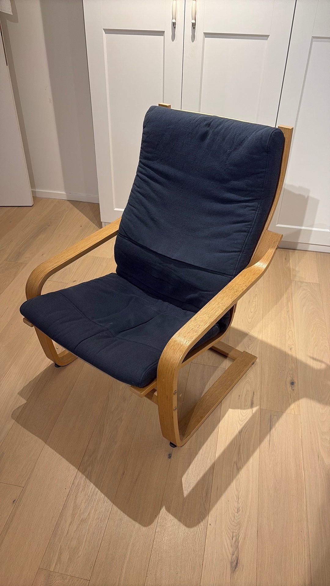 Fauteuil à bascule POÄNG, Enlèvement, Utilisé