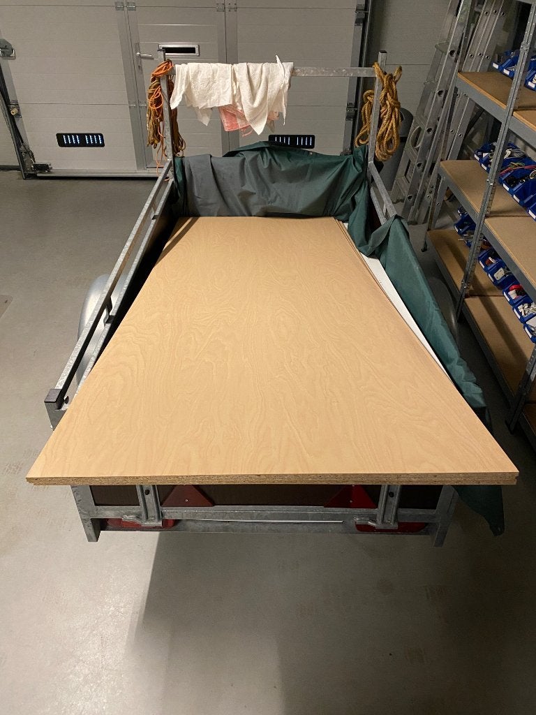 z.g.a.n Paneel Platen 3 stuks 238 cm x 88 cm x 1cm, Ophalen, Zo goed als nieuw, Hout