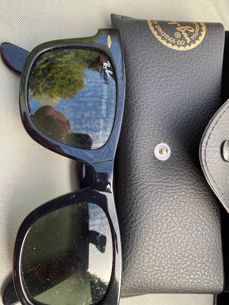 Zonnebril rayban wayfarer, Neuf, Enlèvement ou Envoi, Ray-Ban, Lunettes de soleil