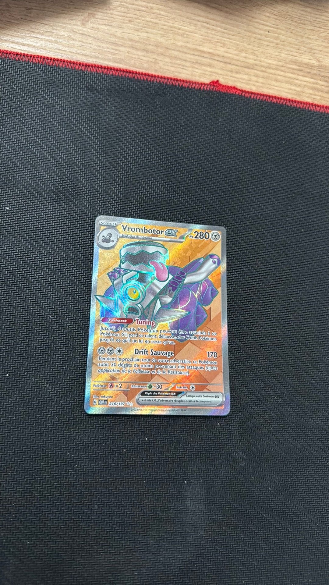 Pokémon vrombotor ex, Enlèvement, Comme neuf