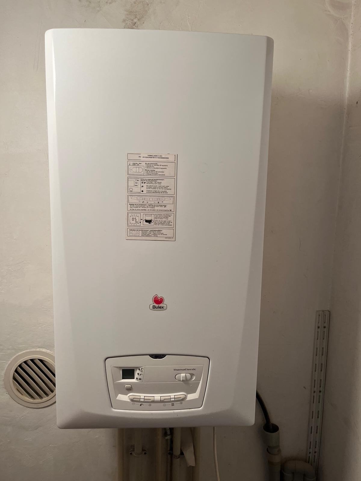 bulex thema classic c25e, Bricolage & Construction, Chauffe-eau & Boilers, Chauffe-eau, Protection de température de retour (RTS)