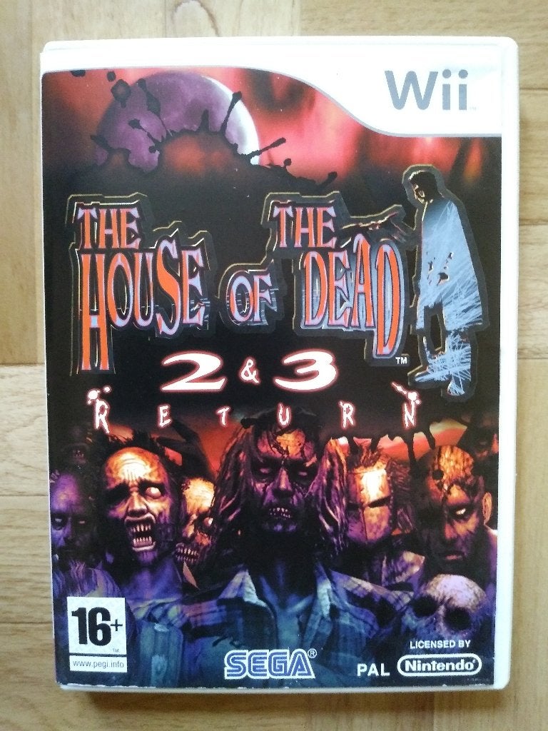 The house of the dead 2 & 3 return, Wii horror spel, Games en Spelcomputers, Shooter, 2 spelers, Ophalen of Verzenden, Zo goed als nieuw