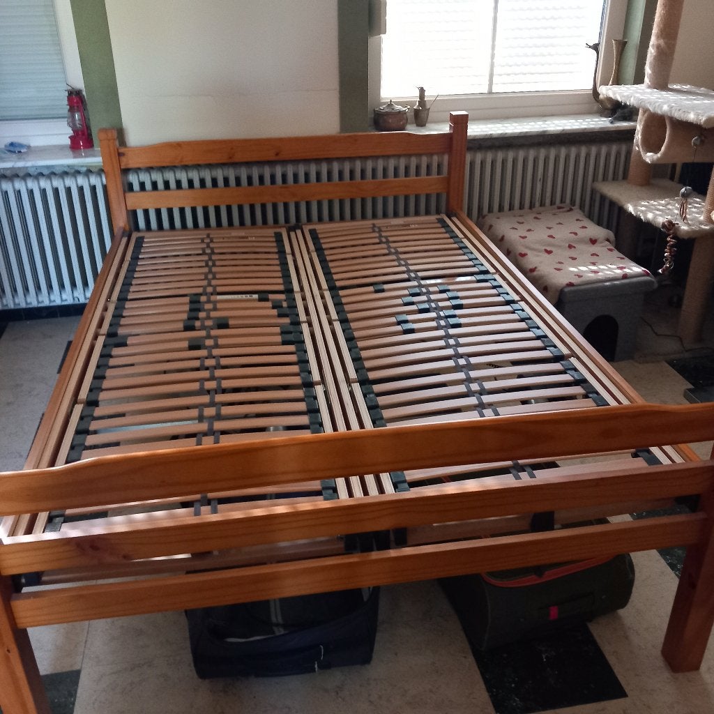 lit + sommier motorisé + matelas, Enlèvement, Sommier, 200 cm, Deux personnes