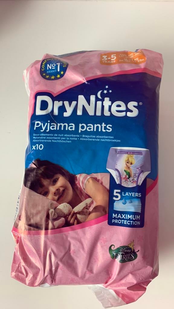Nieuwe DryNites 3-5 jaar, Enlèvement, Neuf