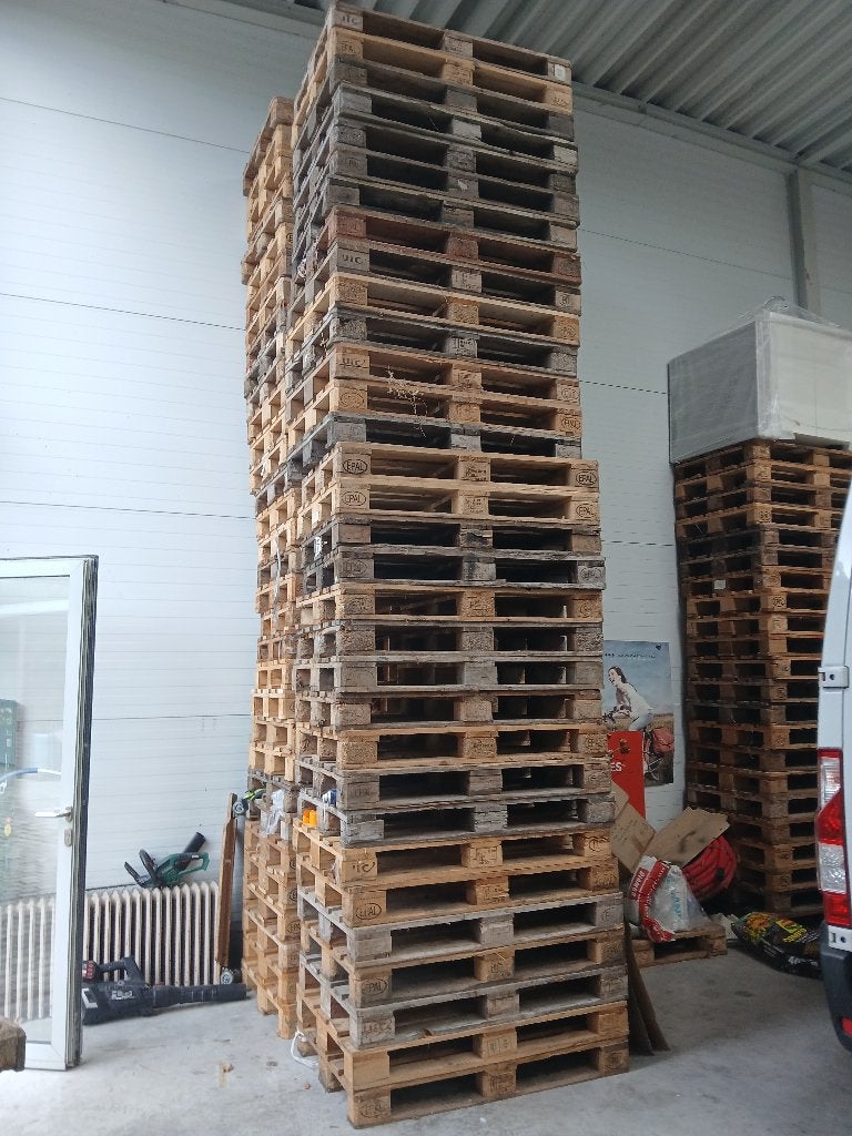 Europalletten, Ophalen, Gebruikt, Pallet, Minder dan 200 cm