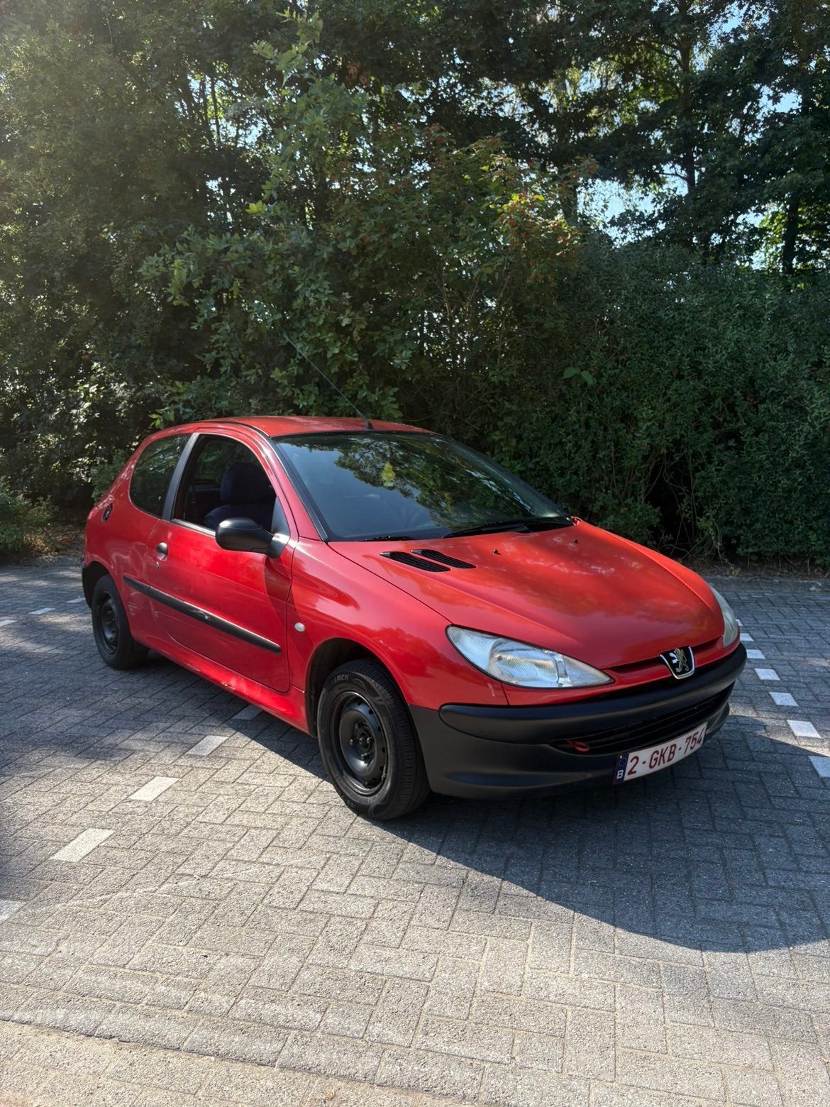 Peugot 206, Auto's, Peugeot, Stof, Handgeschakeld, Particulier, Blauw
