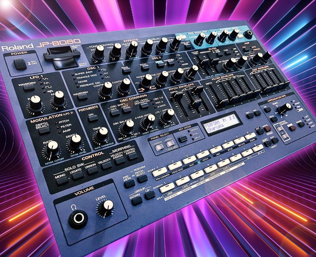 Roland JP-8080 Rack – Virtual Analog Synthesizer, Muziek en Instrumenten, Gebruikt, Roland, Met midi-aansluiting, Overige aantallen