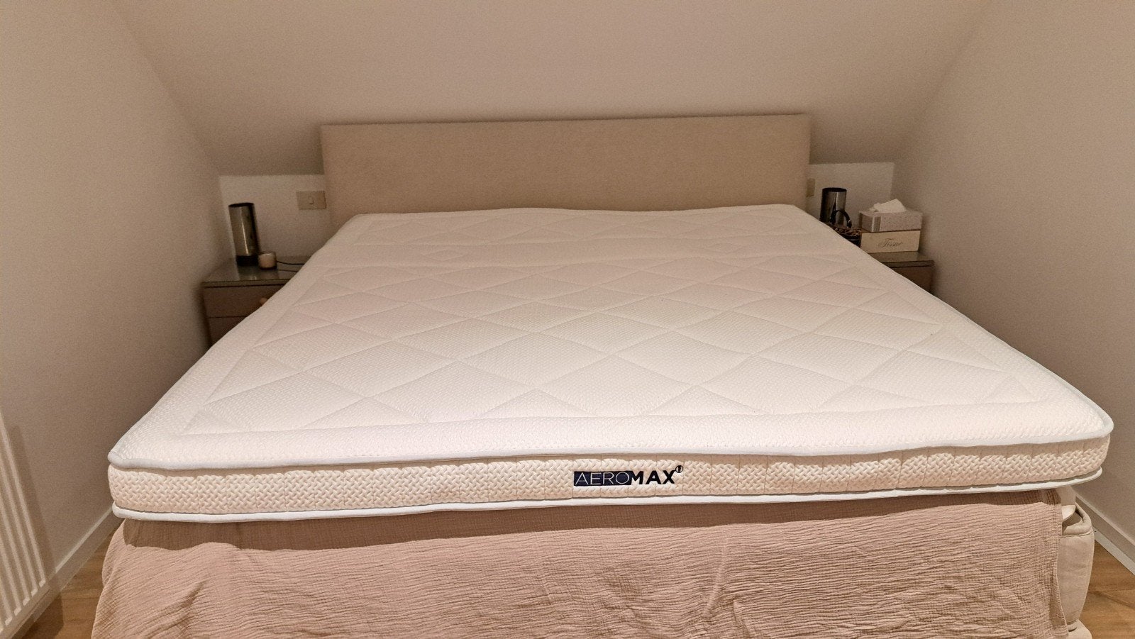 Topper Aeromax 180x200 et hauteur 14 cm, Enlèvement, Comme neuf, 200 cm, 180 cm