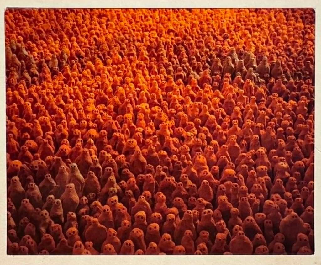 Antony Gormley - gesigneerde kaart, Antiek en Kunst, Ophalen of Verzenden