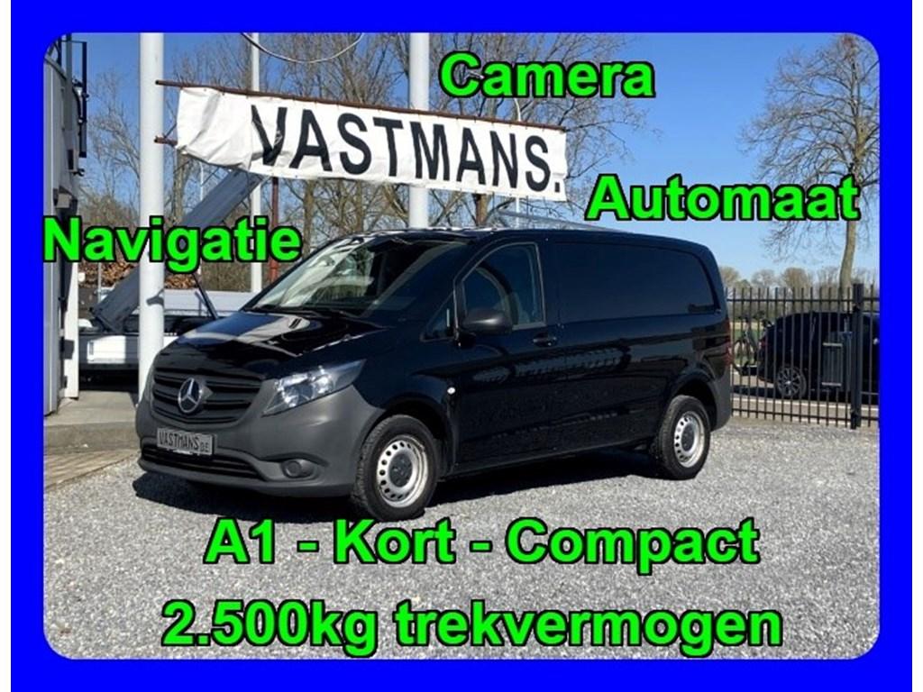 Mercedes-Benz Vito 114 25415€+BTW Automaat / Camera / A1 Ko, Auto's, Mercedes-Benz, 4 deurs, Monovolume, 136 pk, Zwart