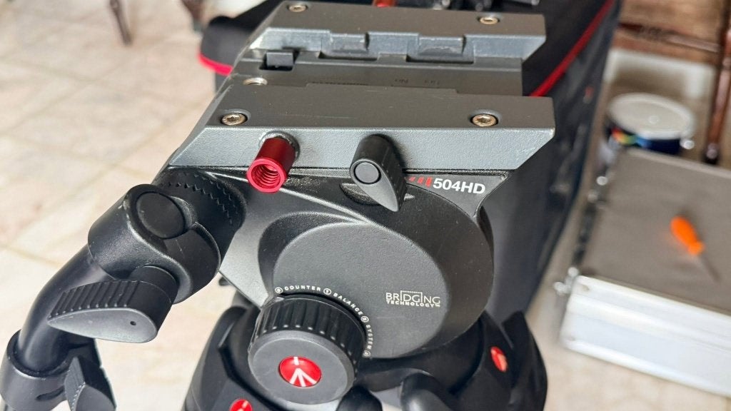 manfrotto 504hd head, Ophalen, Gebruikt, Overige typen, Manfrotto