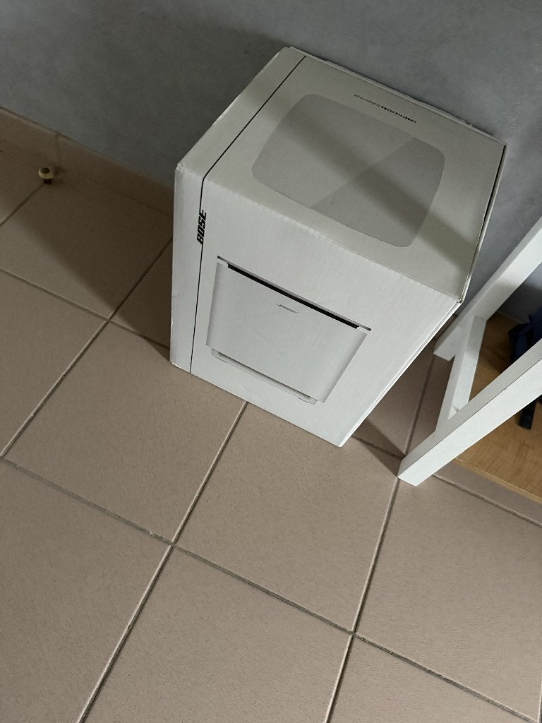 caisson de basse subwoofer bose lifestyle ultra blanc, TV, Hi-fi & Vidéo, Enlèvement, Comme neuf, Subwoofer, Bose