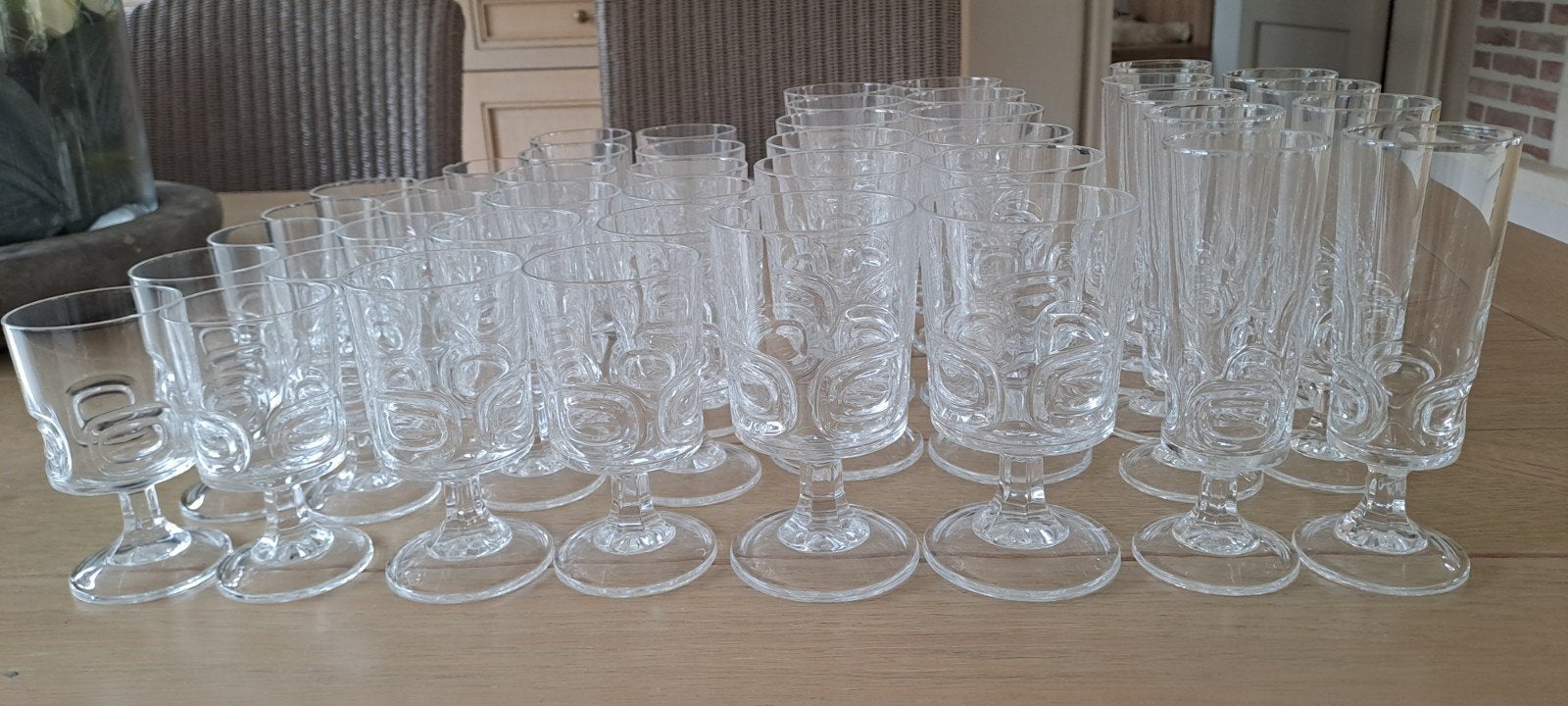 kristallen drinkglas jaren 70, Verzamelen, Ophalen