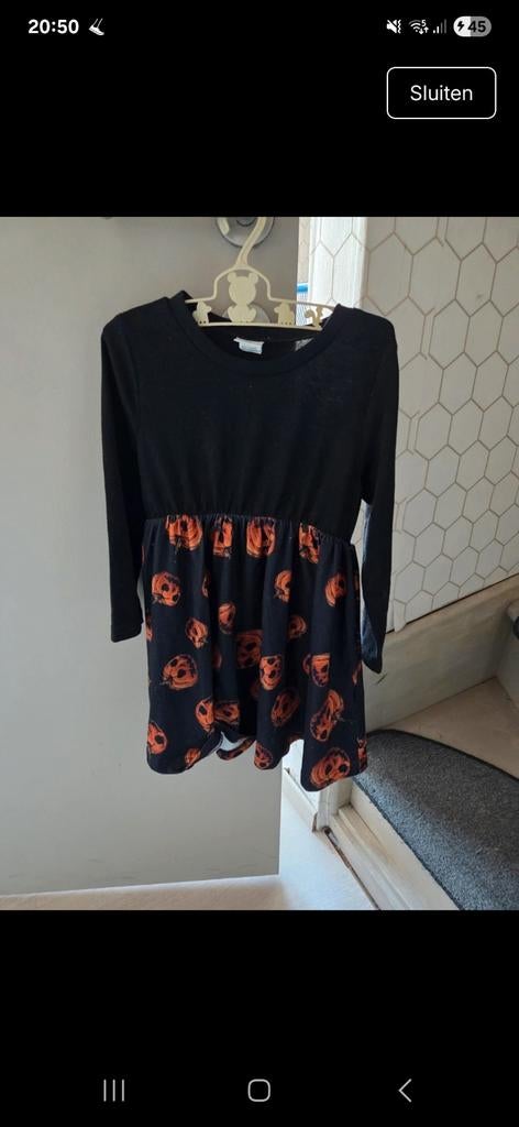Kleedje Halloween, Ophalen, Gebruikt, Meisje, Jurk of Rok