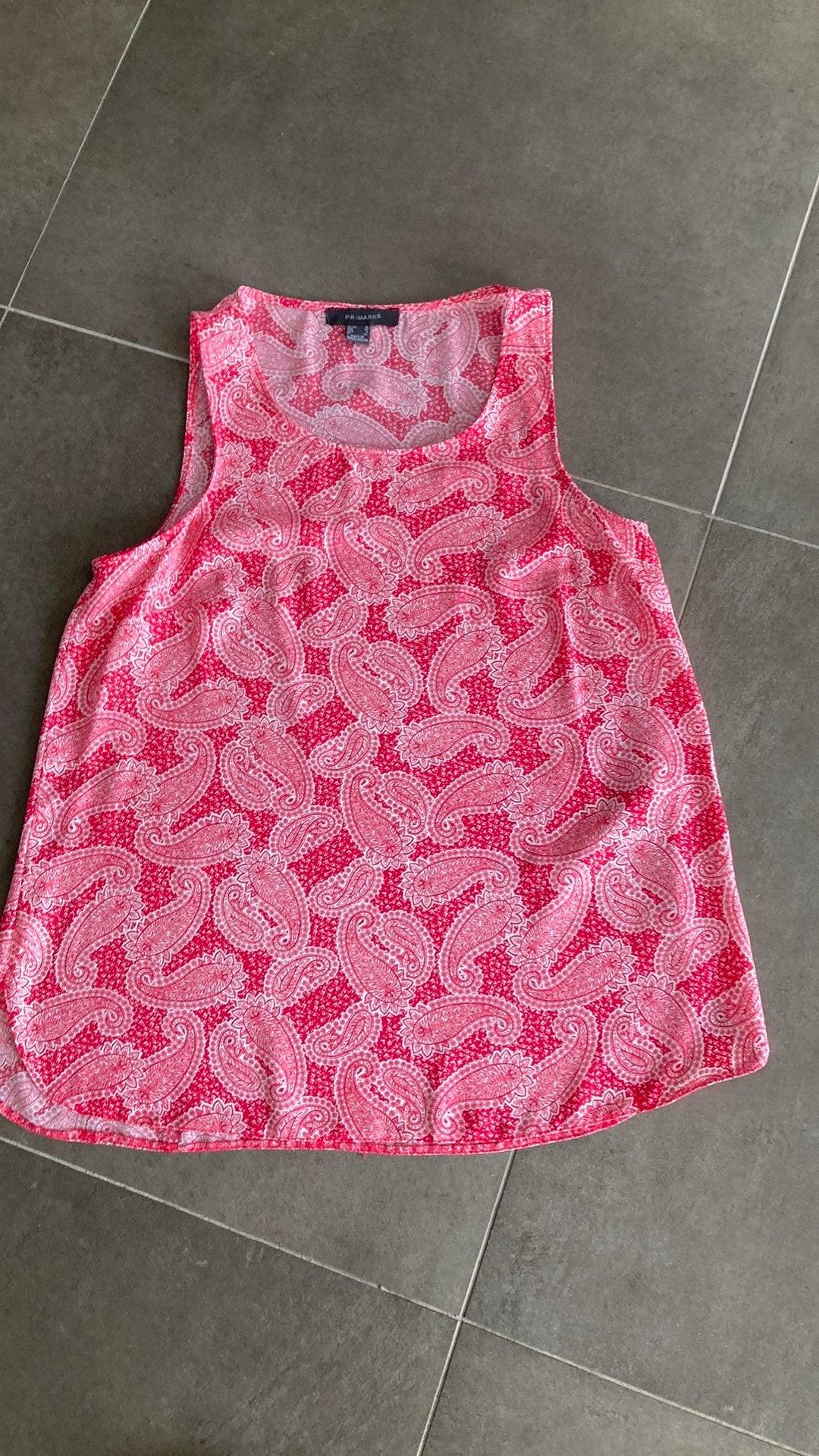 Topje roze print mt 38 nieuwstaat, Kleding | Dames, Topjes, Maat 38/40 (M), Ophalen of Verzenden, Zo goed als nieuw, Roze