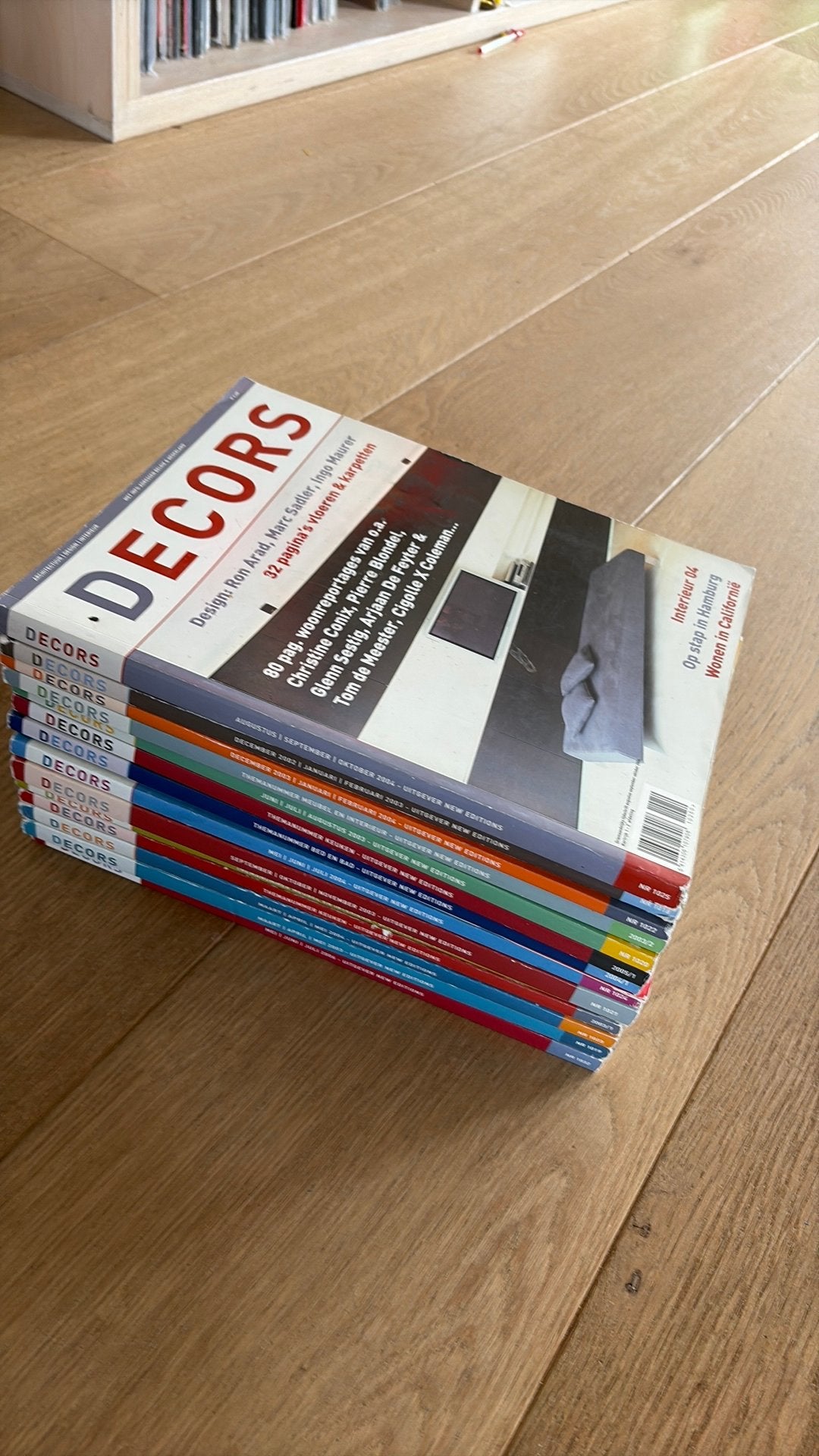 Decors tijdschriften architectuur, Livres, Journaux & Revues, Enlèvement, Utilisé