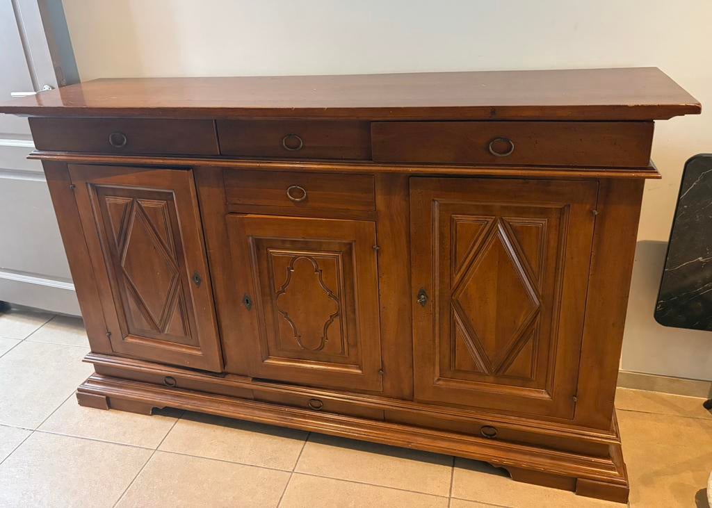 Lange kast, Huis en Inrichting, Gebruikt, 150 tot 200 cm, 25 tot 50 cm, Antiek