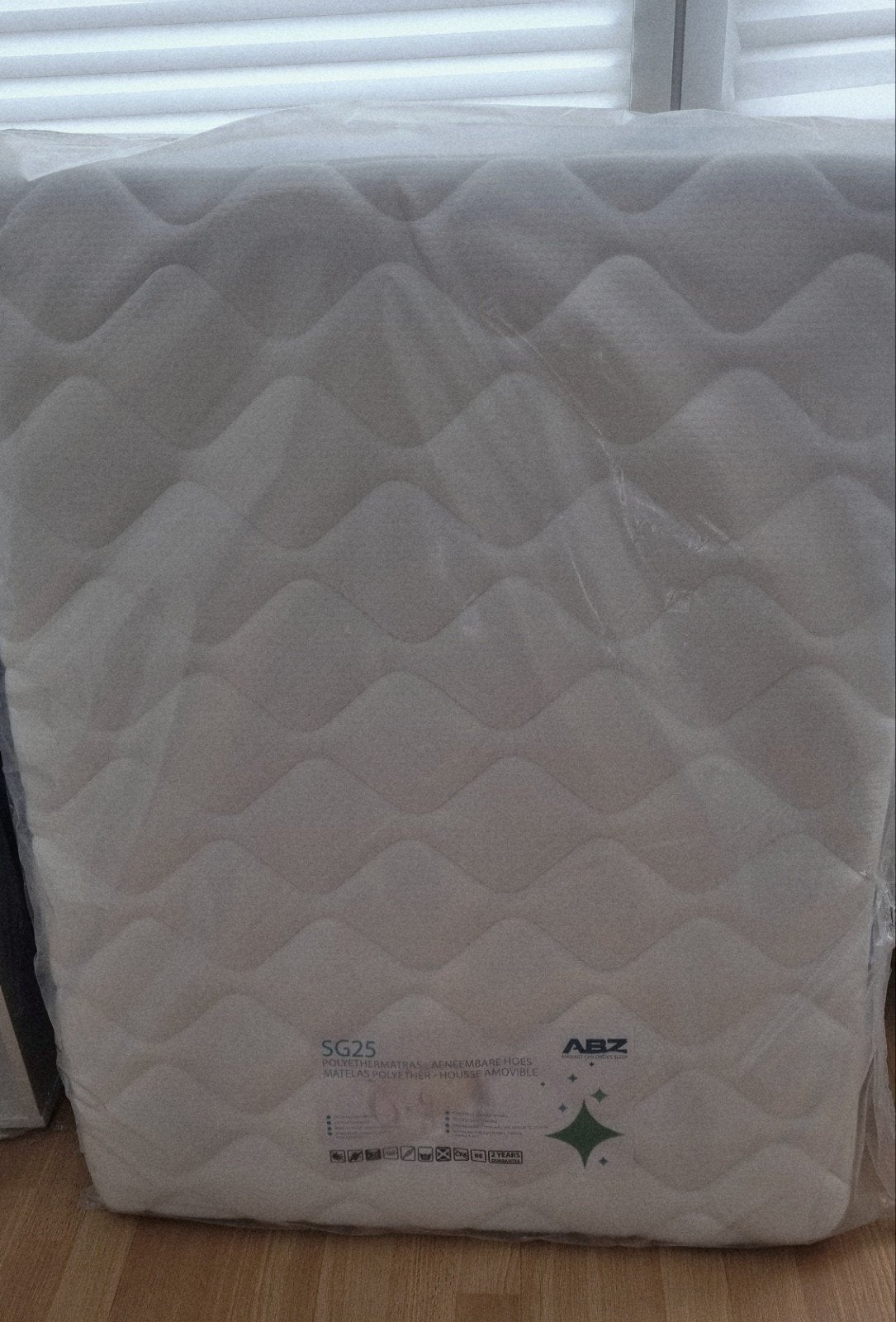 Matras voor babybedje (70 x 90 cm), Ophalen, 90 cm, Matras