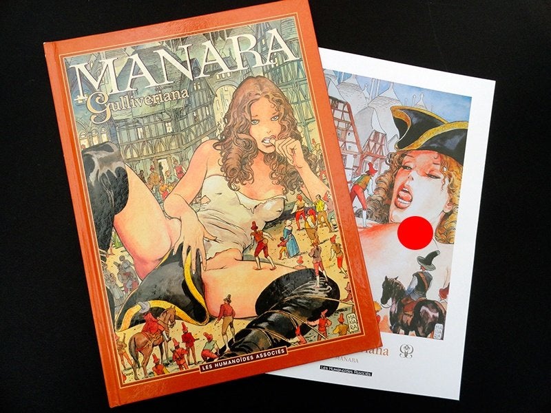 Gulliveriana + XL - Manara - EO1996 - Les Humanoïdes, Envoi