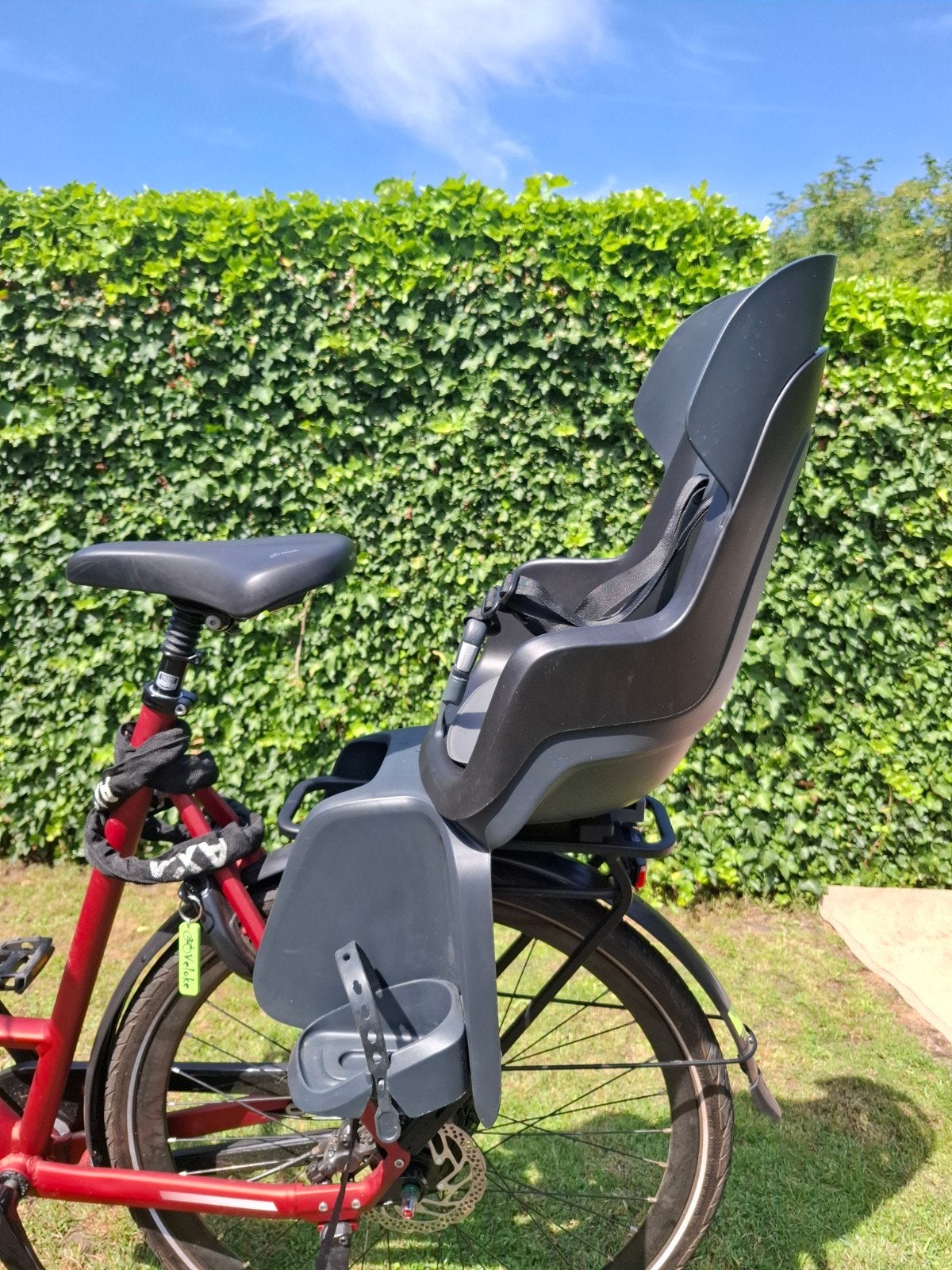 Bobike fietsstoel go maxi MIK HD, Fietsen en Brommers, Fietsaccessoires | Fietsstoeltjes, Achterzitje, Voetsteuntjes, Zo goed als nieuw