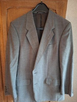 herenkostuum, Kleding | Heren, Ophalen, Zo goed als nieuw, Maat 52/54 (L), Grijs