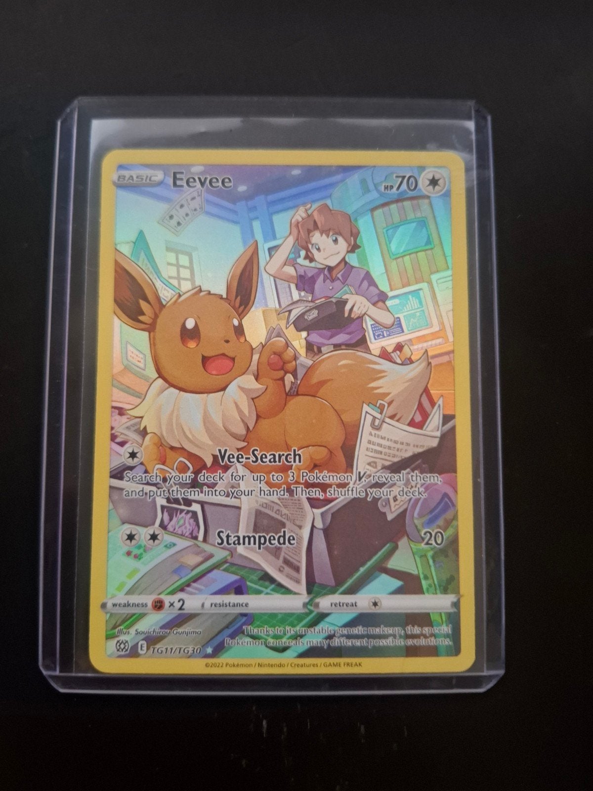 Pokemon kaarten (SR,SAR,AR,RR), Enlèvement