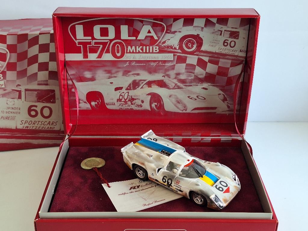 Fly Lola T70 MK3B 24hs Daytona 1969 Limited Edit Ref Nr Z2, Neuf, Autres marques, Électrique, Circuit
