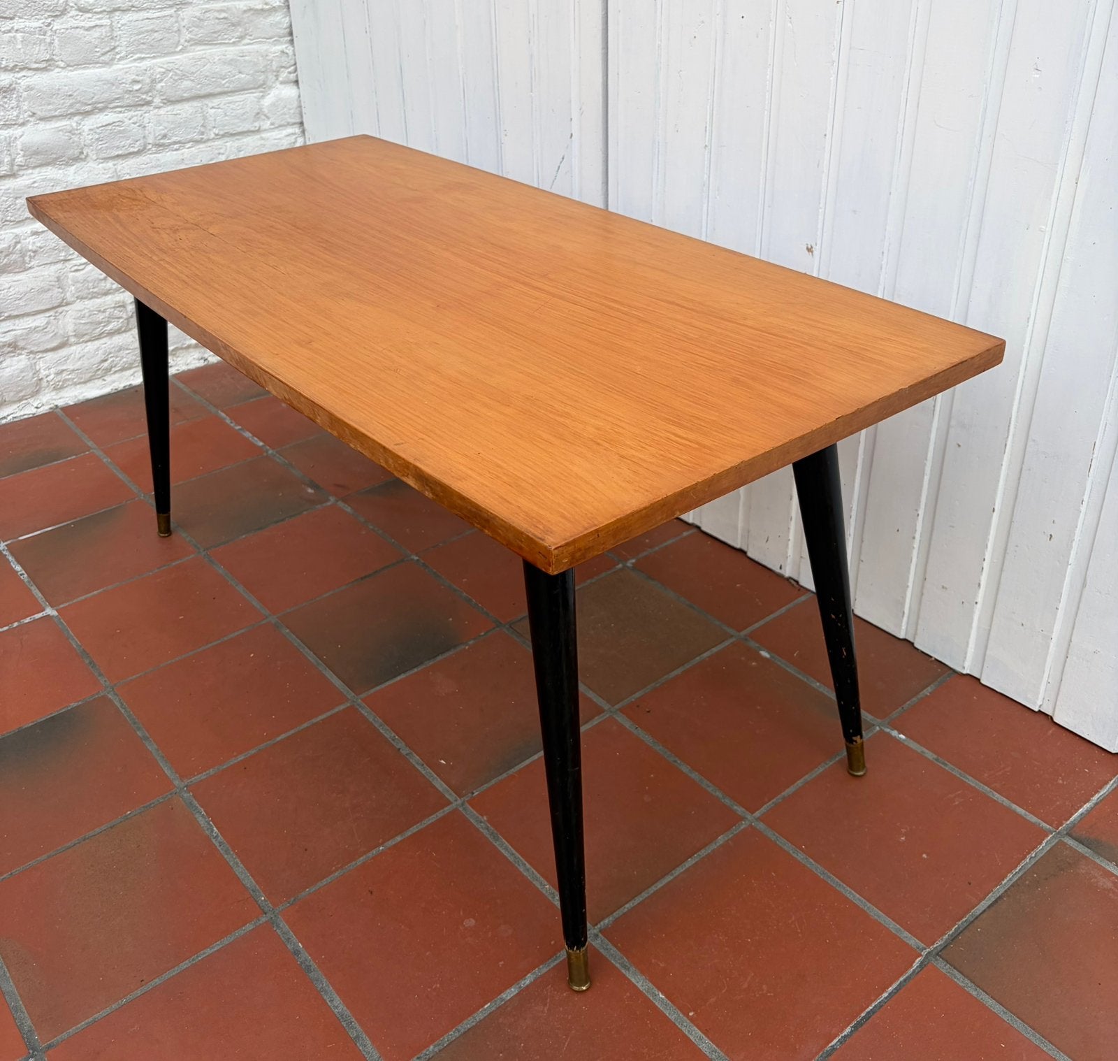 Vintage Scandinavische salontafel, Huis en Inrichting, Ophalen, Gebruikt