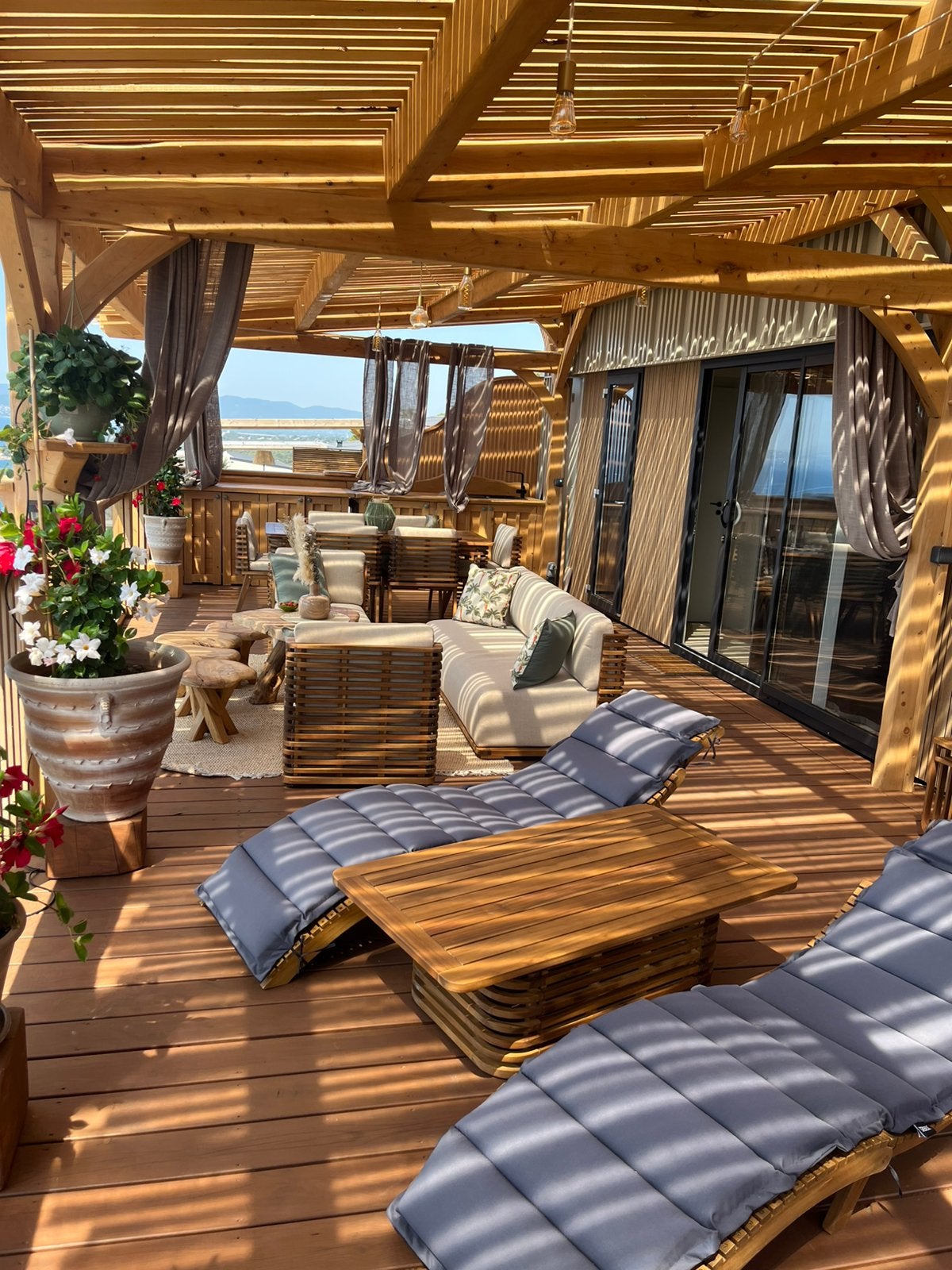 Mobilhome Vue mer panoramique exceptionnelle, Jusqu'à 4