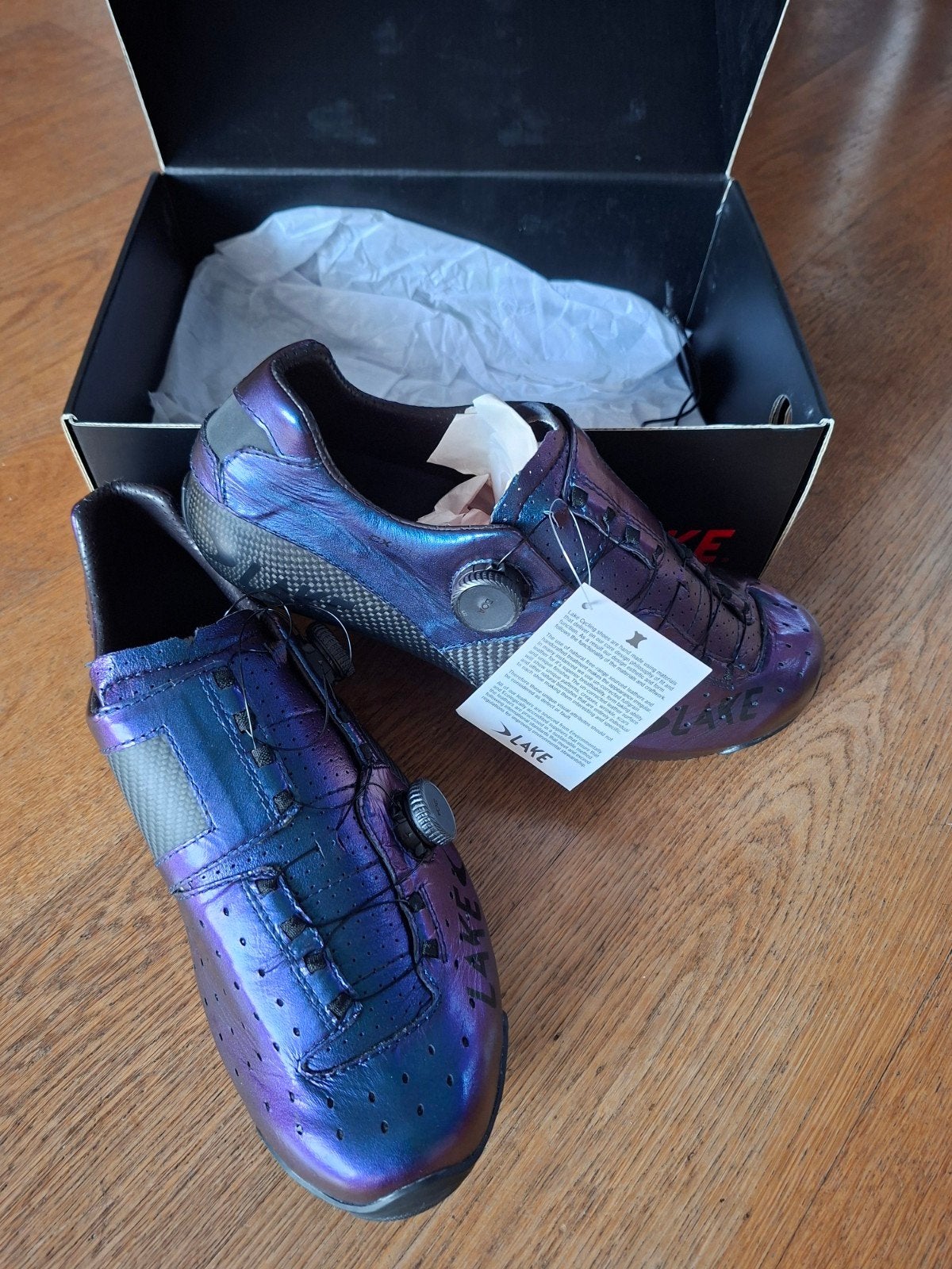 Lake CX 403 Racefietsschoenen 46 Wide NIEUW, Verzenden