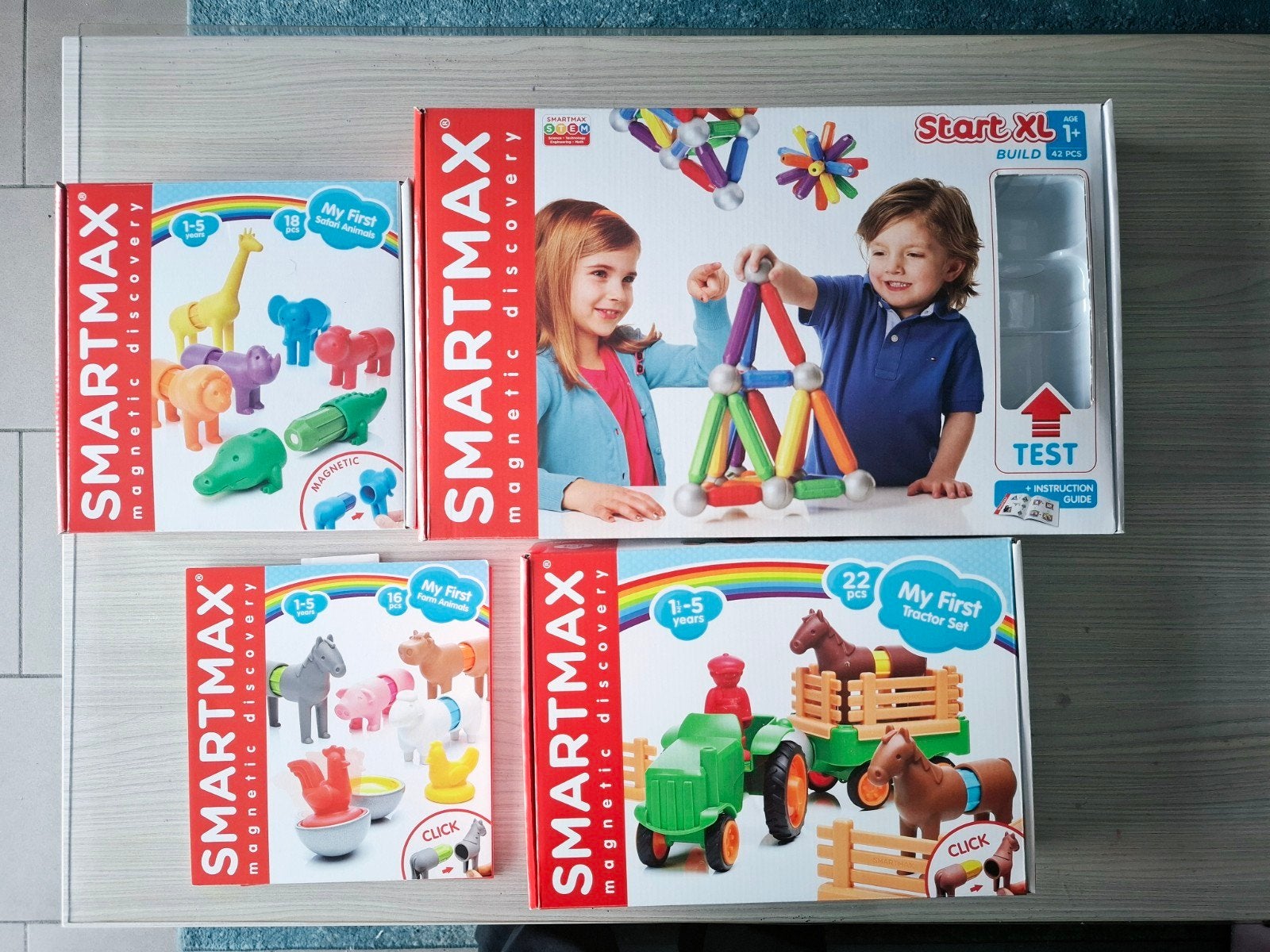 Smartmax: 4 volledige sets, Enlèvement, Comme neuf