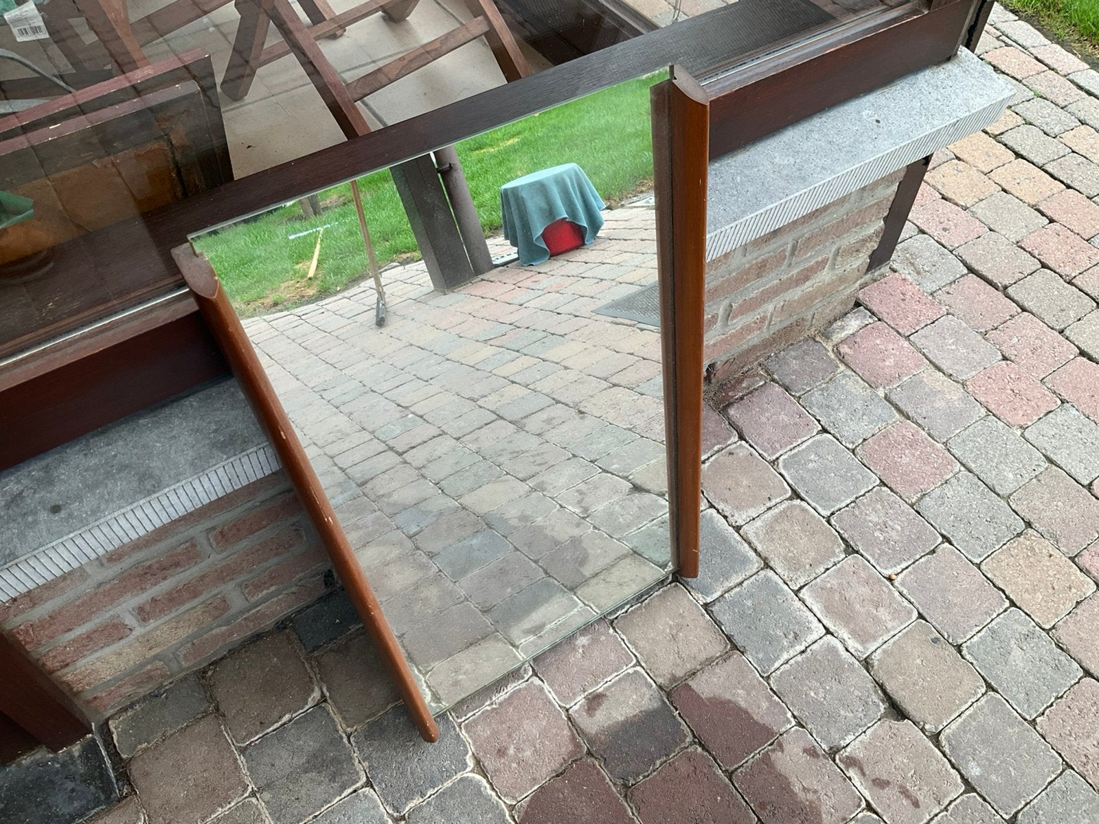 Oude spiegel, Huis en Inrichting, Ophalen, Gebruikt