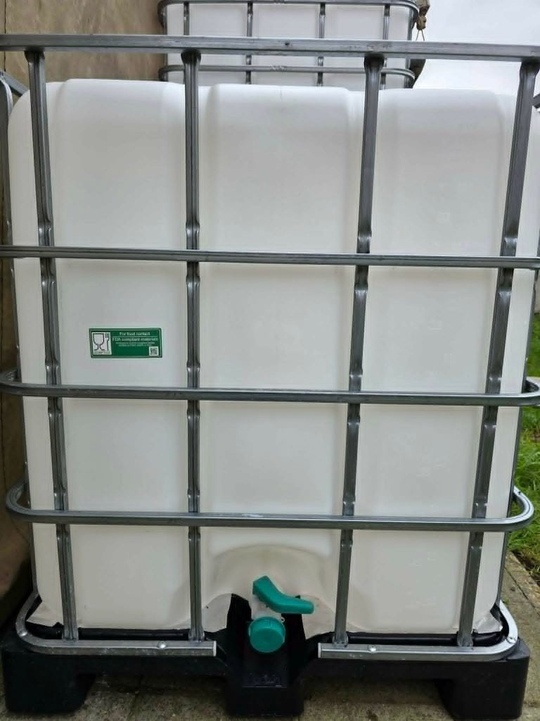 ibc container  (1000L), Jardin & Terrasse, 150 litres ou plus, Comme neuf, Synthétique, Enlèvement