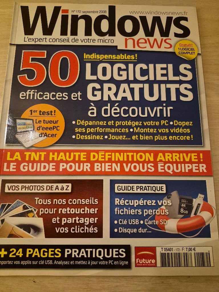 magazine : Windows News (N 172, Collections, Revues, Journaux & Coupures, Enlèvement ou Envoi, 1980 à nos jours, Journal ou Magazine