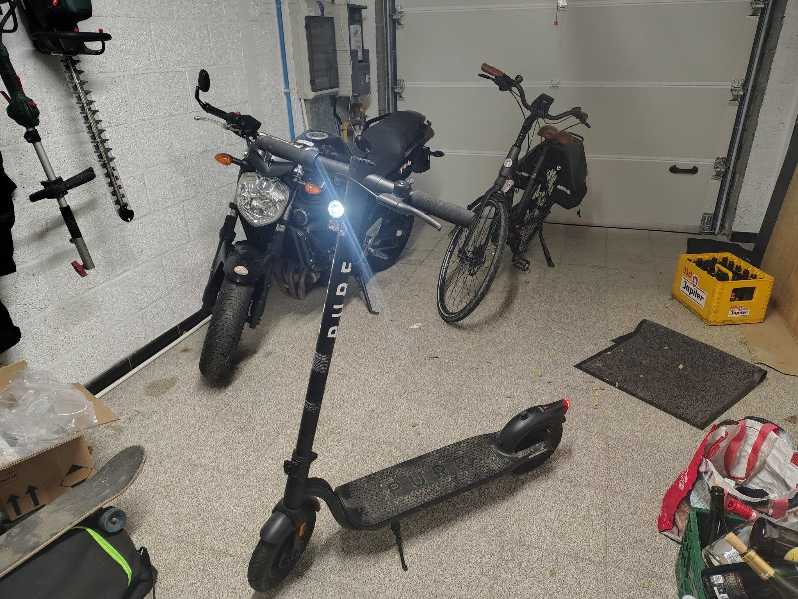 step, Fietsen en Brommers, Ophalen