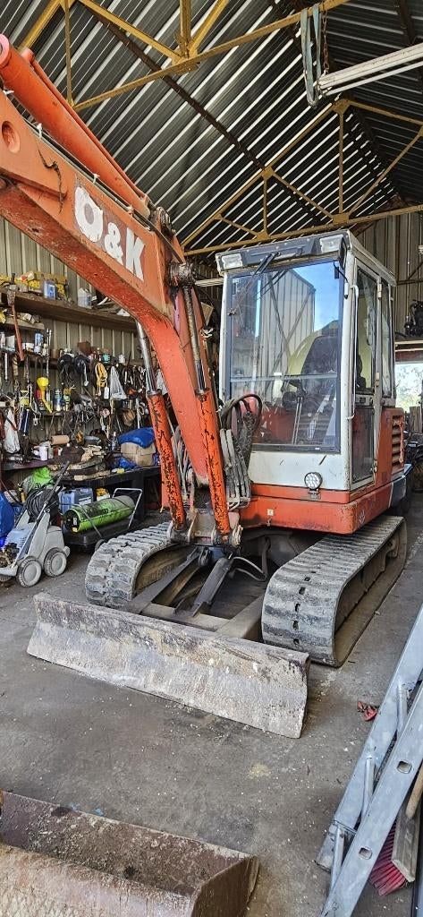 Grue O&K RH1.45 -, Zakelijke goederen, Machines en Bouw | Kranen en Graafmachines, Ophalen, Kraan