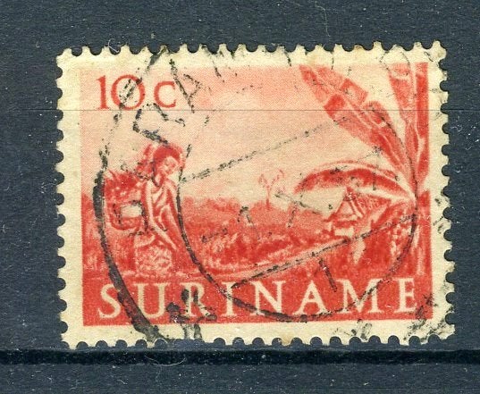 SURINAME 302 estampillé 1953-1954, Timbres & Monnaies, Timbres | Surinam, Envoi, Affranchi