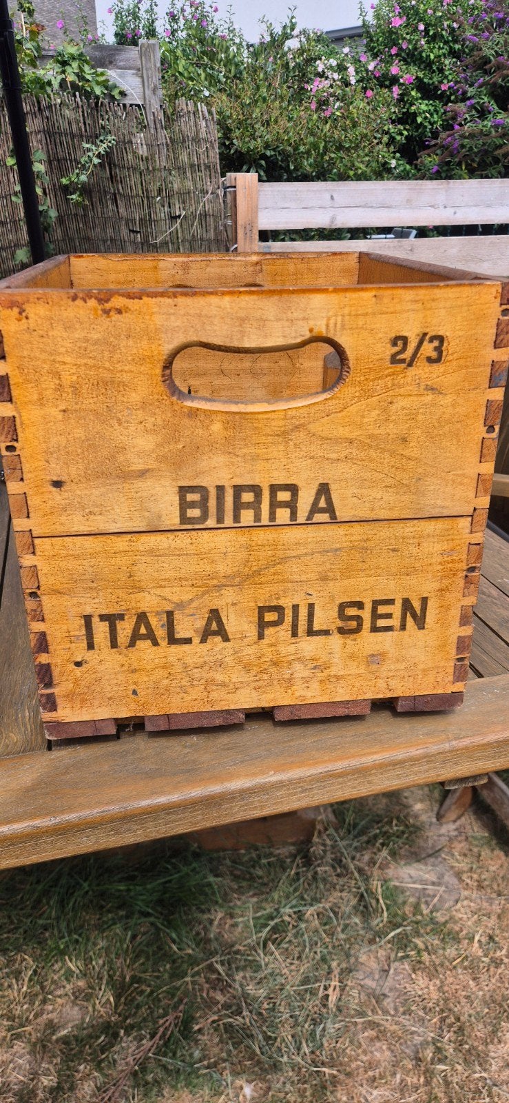 italiaanse bierkist, Verzamelen, Biermerken, Ophalen